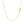 18k Yellow Gold Diamond Cut Cable Link Chain (0.80 mm)