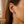 10k White Gold Polished Hoop Earrings (2x30 mm)