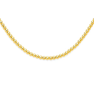 14k Yellow Gold Bead Chain (6mm)