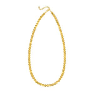 14k Yellow Gold Bead Chain (6mm)