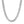 14k White Gold 22 inch Polished Curb Chain Necklace