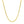 14k Yellow Solid Gold Diamond Cut Round Franco Chain (2.20 mm)