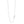 14k White Gold Adjustable Cable Chain (1.10 mm)