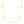 14k Yellow Gold Chain Necklace with Cross Stations