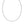 Sterling Silver Rhodium Plated Solid Round Byzantine Chain (3.20 mm)