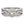 Diamond Studded Ring with Four Curves in 14k White Gold (5/8 cttw)
