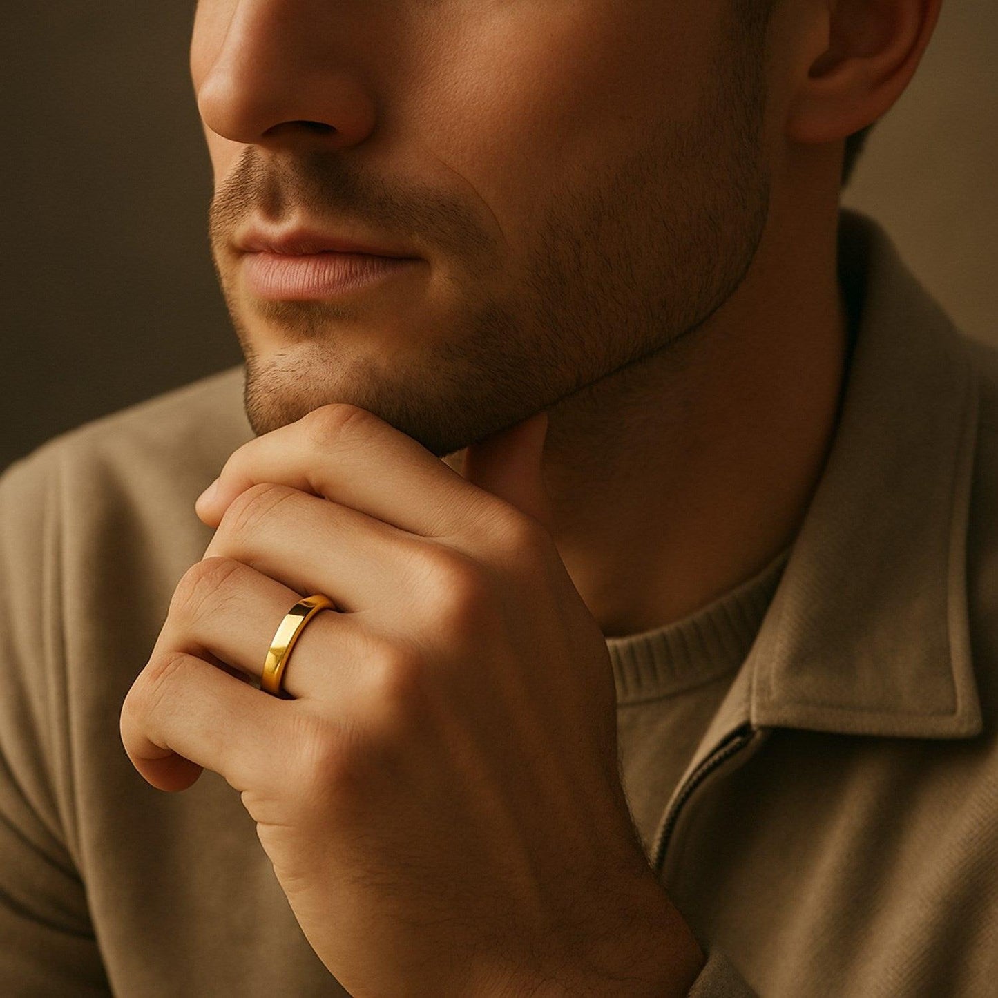 14k Yellow Gold Comfort Fit Wedding Band(5.00 mm)