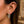 Sterling Silver Round Twisted Hoop Earrings(3x20mm)
