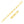 14k Yellow Gold Rounded Paperclip Chain Necklace
