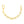 14k Yellow Gold Rounded Paperclip Chain Necklace