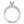 14k White Gold Antique Style Diamond Engagement Ring (1 1/8 cttw)
