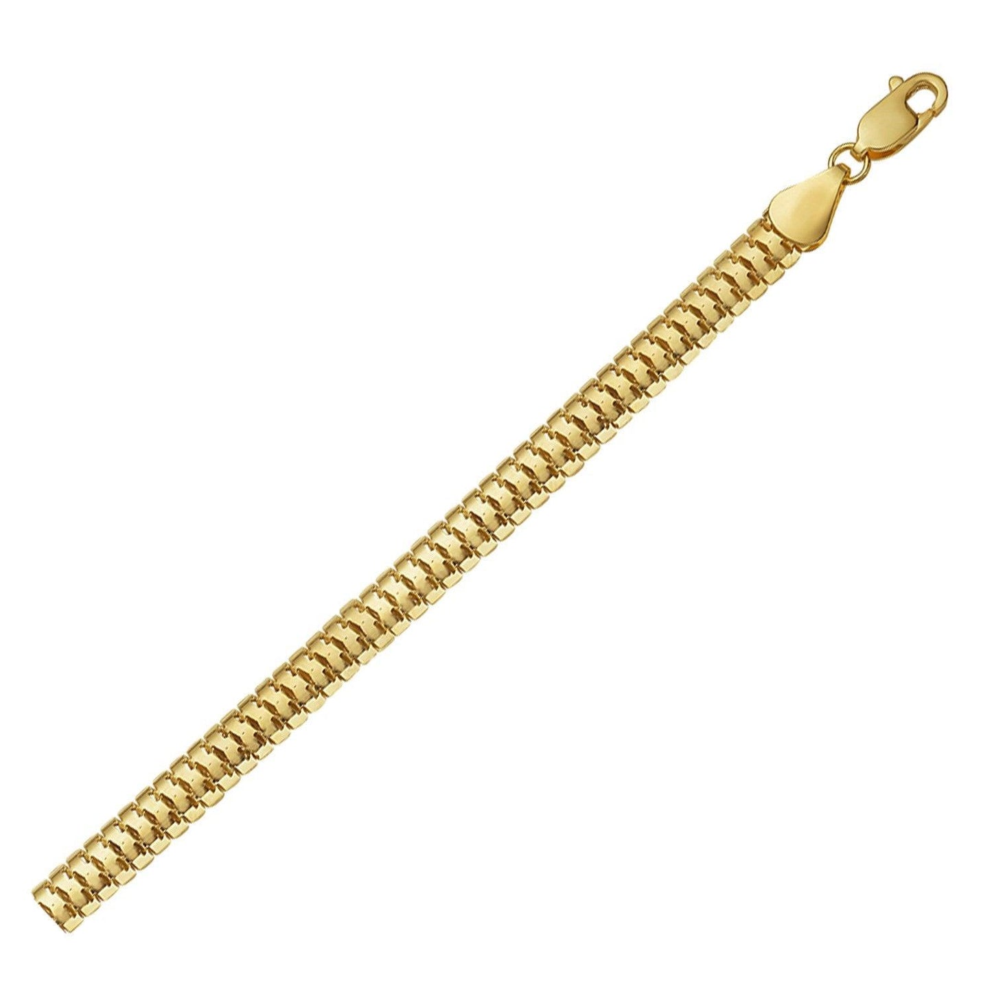 14K Yellow Gold Lite Oval Snake Chain (5.70 mm)
