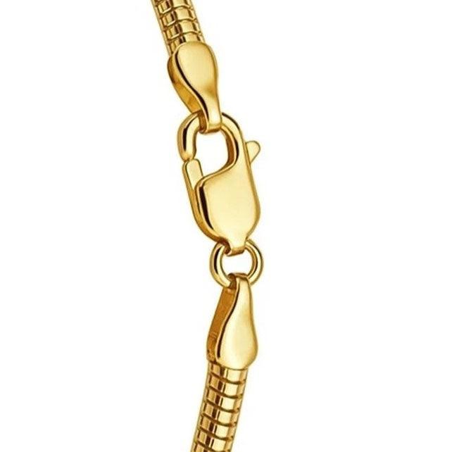 14K Yellow Gold Lite Oval Snake Chain (5.70 mm)