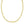 14K Yellow Gold Five and One Oval Link Chain Necklace