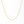 14k Yellow Gold Round Cable Link Chain (1.30 mm)