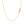 14k Yellow Gold Round Cable Link Chain (1.30 mm)