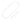 Sterling Silver Rhodium Plated Paperclip Chain (3.00 mm)
