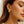 Sterling Silver Yellow Gold Plated Triple Row C Hoop Earrings