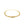 1.5mm 14k Yellow Gold Super Flex Herringbone Anklet