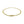 3.2mm 10k Yellow Gold Mariner Link Anklet