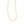 14K Yellow Gold Necklace with Dangling Stars