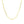 18k Yellow Gold Diamond Cut Cable Link Chain (1.50 mm)