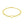 Figaro Chain Heart Bracelet in 10K Yellow Gold (4.50 mm)