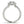 14k White Gold Milgrain Border Diamond Pave Engagement Ring (1 1/2 cttw)