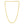 14K Yellow Gold Oval Snake Chain (4.40 mm)