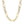 14K Yellow Gold Solid Pave Figaro Chain (7.00 mm)