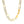 14K Yellow Gold Solid Pave Figaro Chain (7.00 mm)