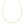 14K Two Tone Gold Classic Paperclip Chain Necklace