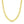 14k Yellow Gold Semi Solid Miami Cuban Chain (6.10 mm)