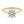 3 Carat Round Lab Grown IGI G/VS1 Diamond Solitaire Ring in 10K Yellow Gold