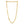 14k Yellow Gold Italian Alternating Paperclip Round Links Chain Necklace