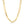 14k Yellow Gold Italian Alternating Paperclip Round Links Chain Necklace