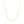 1.0mm 14K Yellow Gold Octagonal Shiny Snake Chain