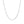 14K White Gold Delicate Paperclip Chain (2.10 mm)