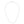 14K White Gold Delicate Paperclip Chain (2.10 mm)