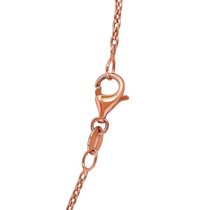 14k Rose Gold Round Cable Link Chain (1.50 mm)