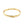 10k Yellow Gold Dome Childrens Diamond Cut Florentine Bangle (4.00 mm)