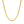 14k Yellow Gold Semi Solid Box Chain (2.10 mm)