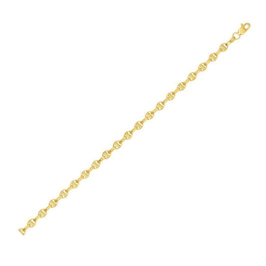 14k Yellow Gold Lite Anchor Chain (4.10 mm)