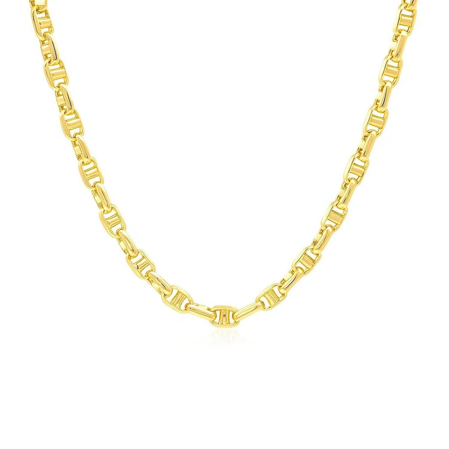 14k Yellow Gold Lite Anchor Chain (4.10 mm)
