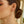 14k Yellow Gold Endless Rectangle Hoops