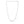 Sterling Silver Rhodium Plated Moon Cut Bead Chain (5.00 mm)