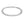 Rhodium Plated Sterling Silver Curb Style Bracelet (8.40 mm)