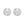 Sterling Silver Sculpted Domed Disc Stud Earrings