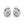 Polished Love Knot Earrings with Interlocking Rings in Sterling Silver(15mm)