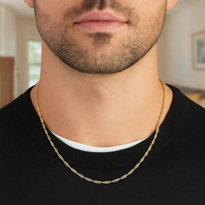 14k Yellow Gold Singapore Chain (1.80 mm)